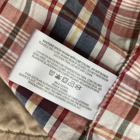 Vintage Orvis Utilty Jacket Flannel Lined Multi Pockets Mens Sz M - Picture 9 of 14